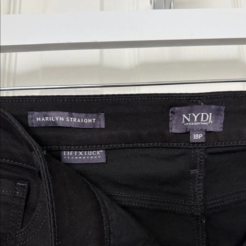 NYDJ Women's Petite Marilyn Straight Jean - Picture 4 of 13